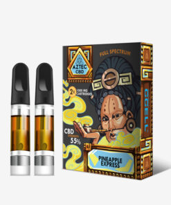 Aztec Full Spectrum Cartridges 1000mg – 2 Pack - Pineapple Express