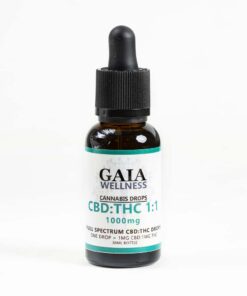Full-Spectrum 1:1 CBD:THC Drops 1000mg UK