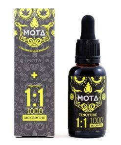 Mota – THC/CBD 1:1 Tincture (500mg / 500mg)