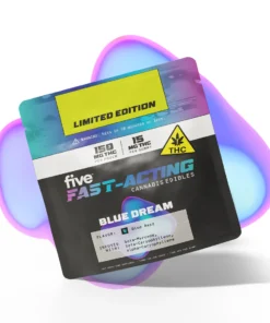 BLUE DREAM FAST-ACTING 15MG THC GUMMIES UK